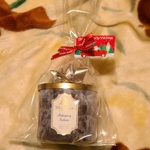 MAHOGANY BALSAM 3 wick candle